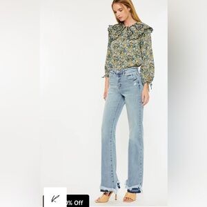 KanCan Kristy High Rise Flare💜